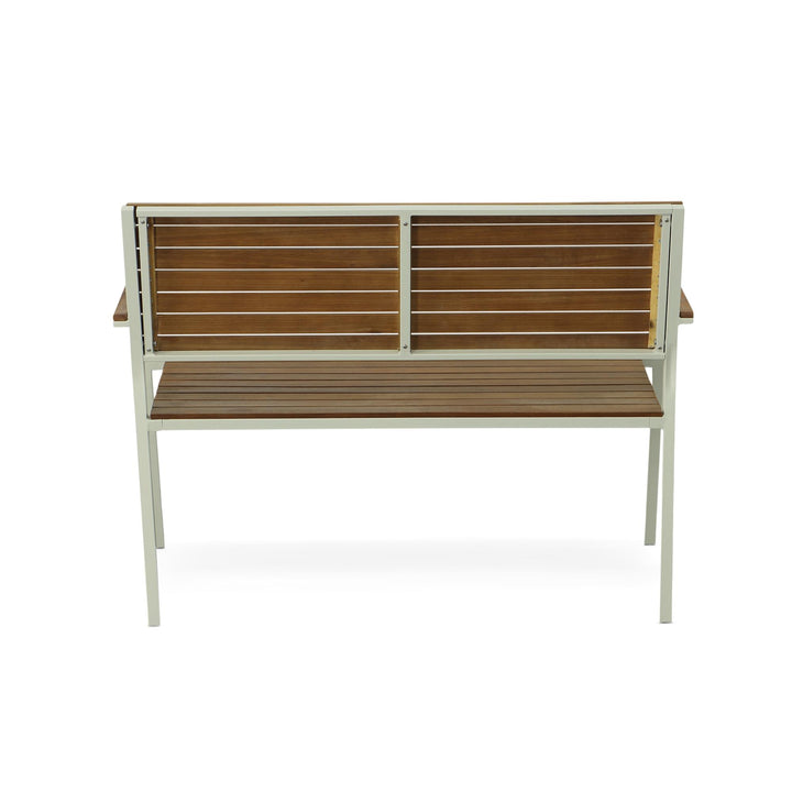 Newport Bench for garden seating -  Natural