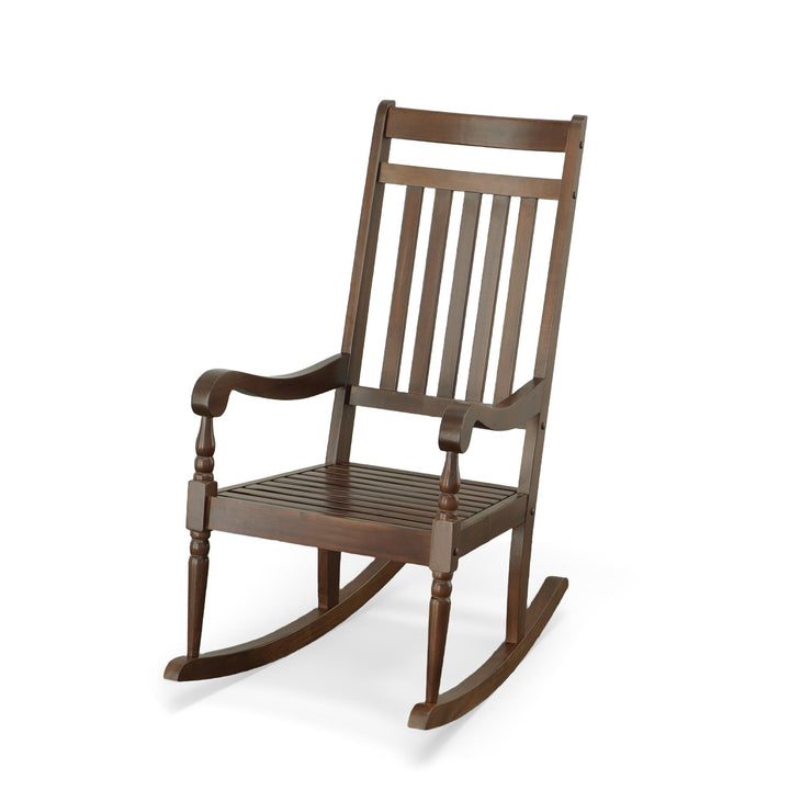 Solid hardwood rocking chair -  Elm