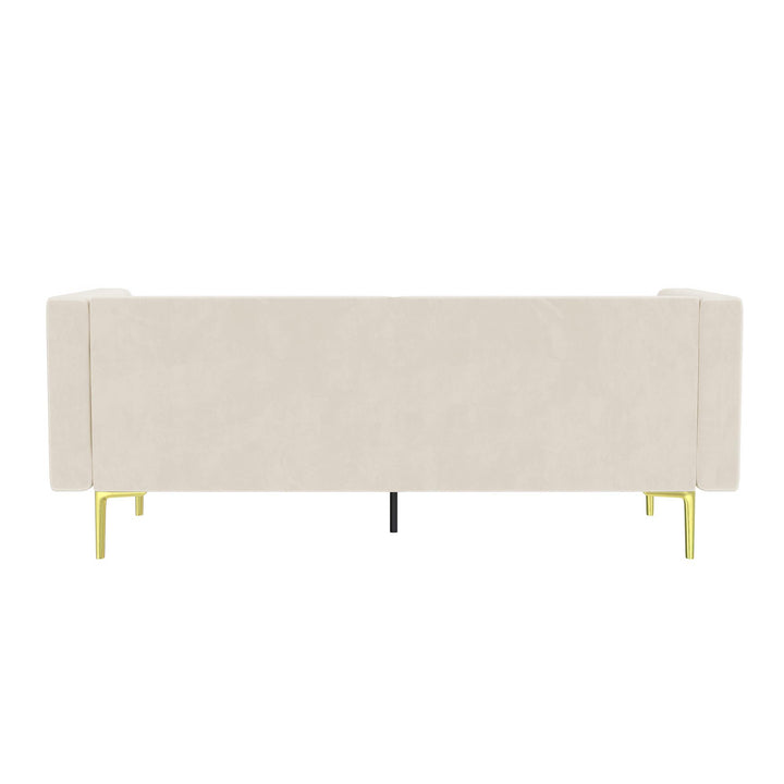 Buy Markuise sofa with gold accents -  Ivory