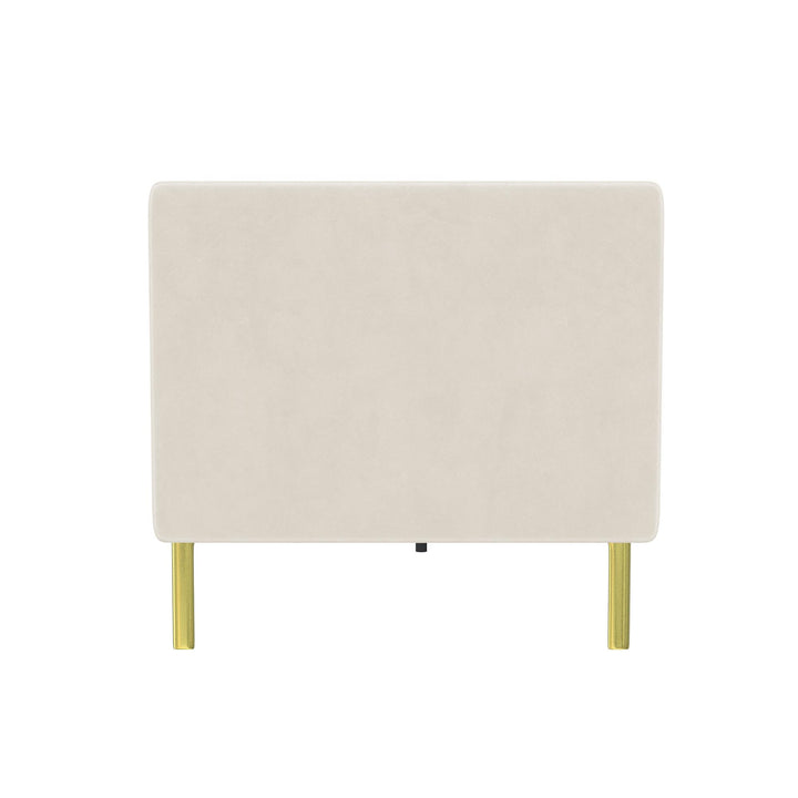 Living room sofas with gold details -  Ivory