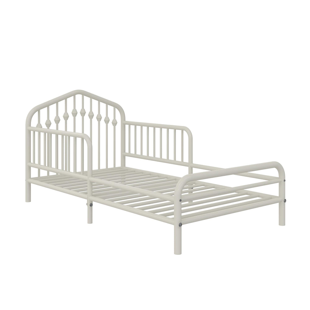 Metal bed frame for toddler's room -  Off White  -  Crib & Toddler Mattress