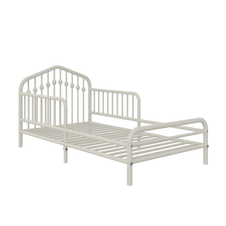 Metal bed frame for toddler's room -  Off White  -  Crib & Toddler Mattress