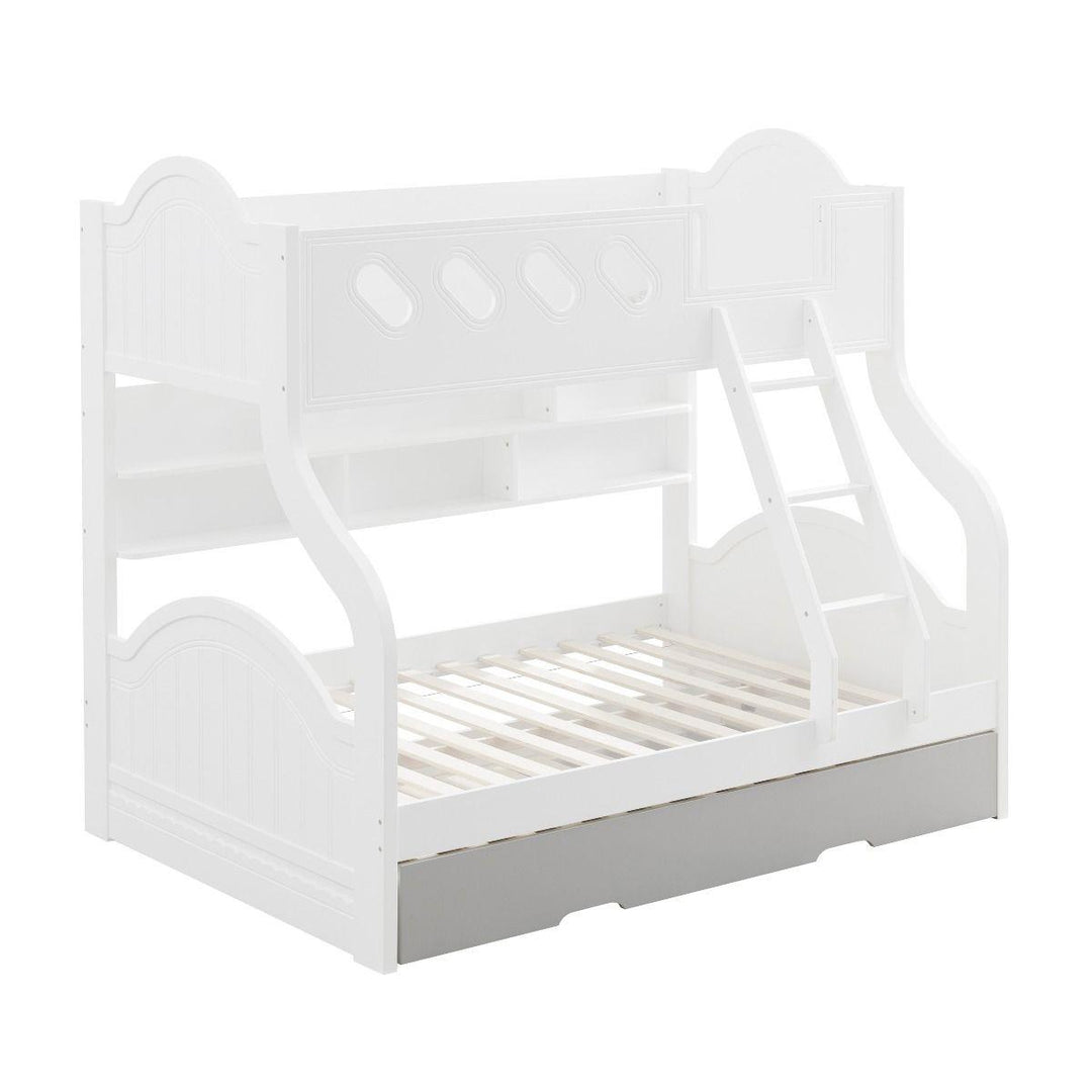 Grover Twin Sized Trundle Bed with Castor Wheels  -  N/A