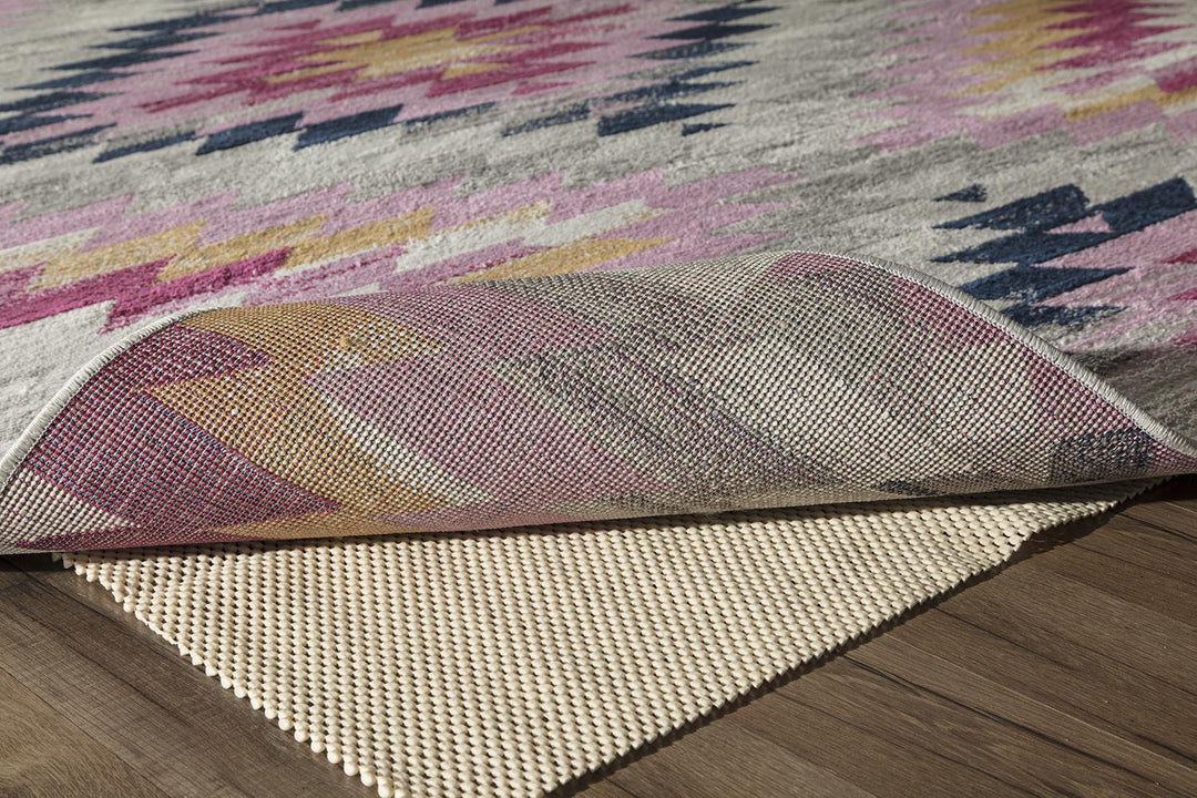 Moroccan pink tribal designs -  Rose  -  5'3"x7'0"