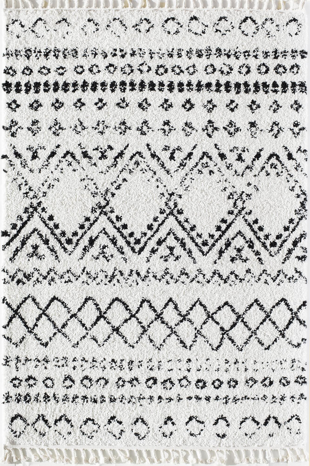 Neutral white rug for modern homes -  White  -  5'0"x7'0"