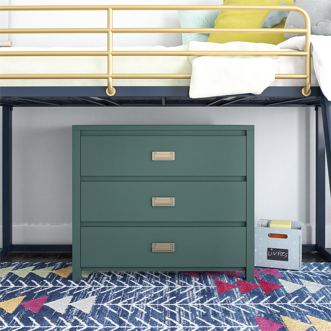 Monarch Hill Haven 3 Drawer Kids’ Dresser - Hunter Green