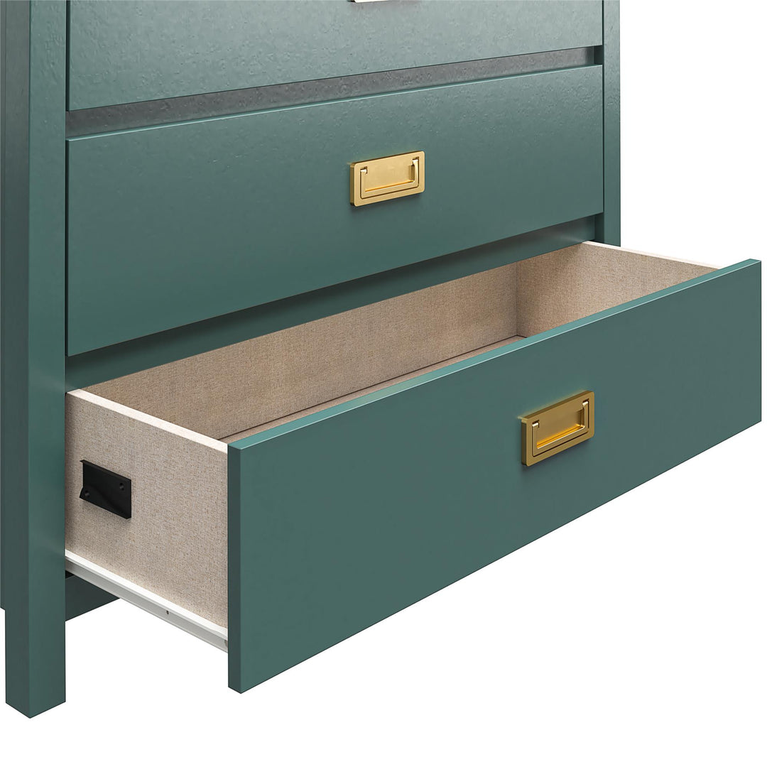 Monarch Hill Haven 5 Drawer Kids’ Dresser - Hunter Green