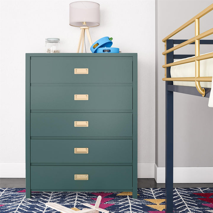 Monarch Hill Haven 5 Drawer Kids’ Dresser - Hunter Green