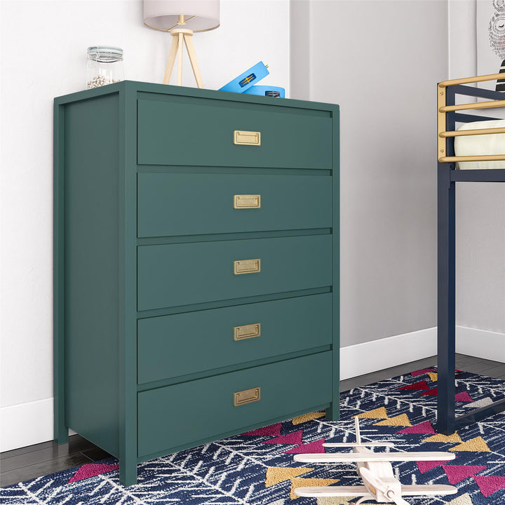 Monarch Hill Haven 5 Drawer Kids’ Dresser - Hunter Green