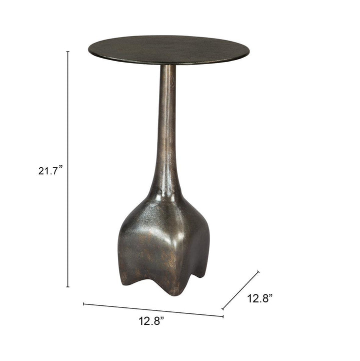 Chace designer table for contemporary homes -  Charcoal