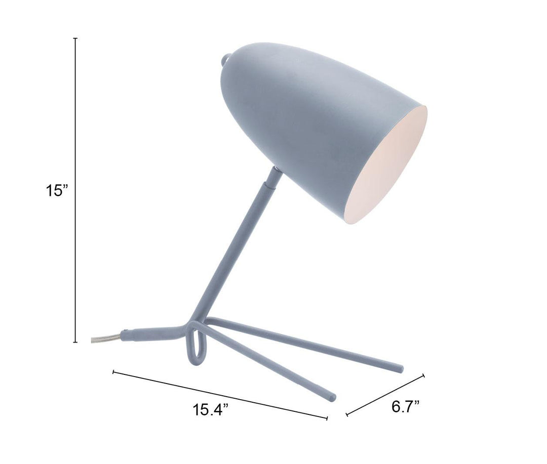 Focus-designed lamp with rotary on/off -  N/A