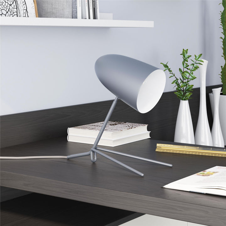 Contemporary table lamp by Focus with rotary switch -  N/A