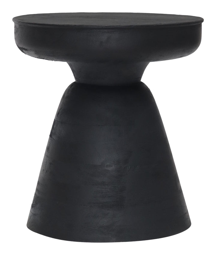 Jagger Round Side Table with Rubber Feet  -  N/A