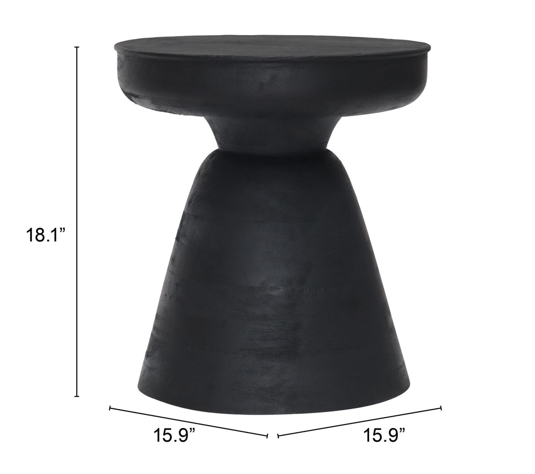 Contemporary round table by Jagger with rubber base -  N/A