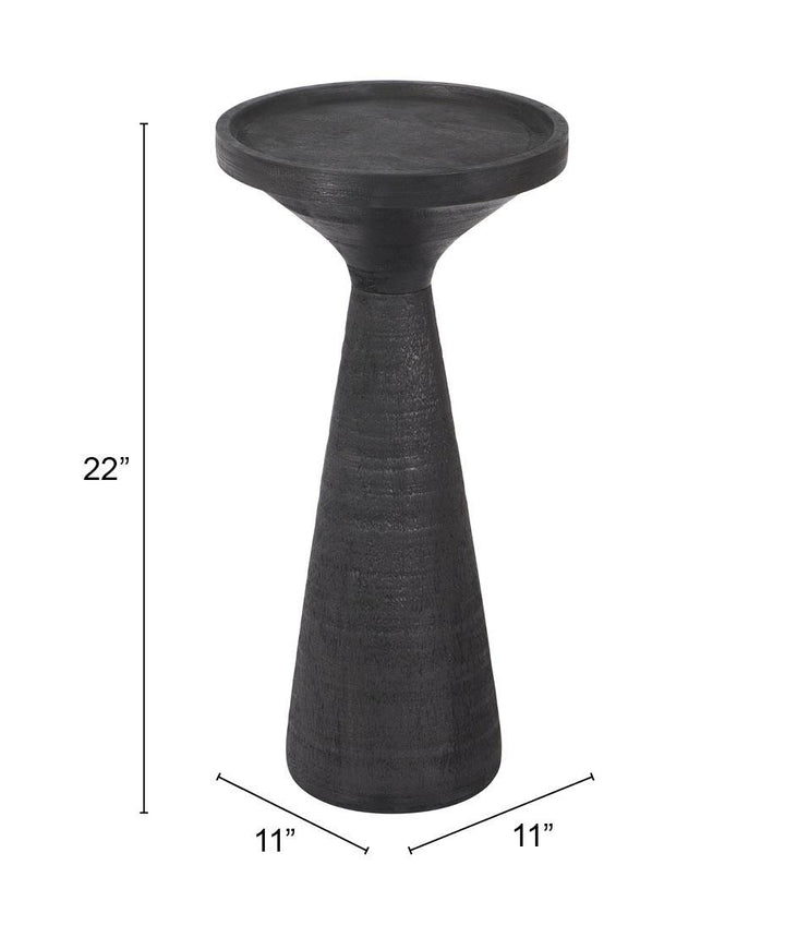 Contemporary oak round table for living rooms -  N/A