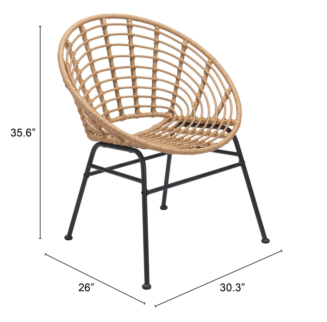 Set of 2 chairs by Brea suitable for modern dining spaces -  N/A