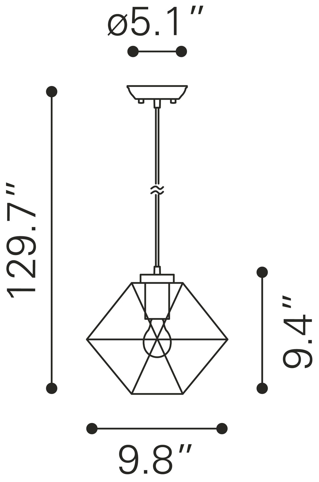 Nancy's designer brass lamp with mounting essentials -  N/A