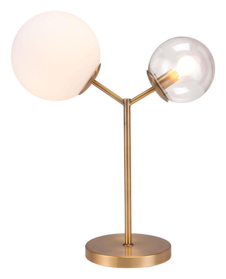 Elegant table lamp with brass look by Constance -  N/A