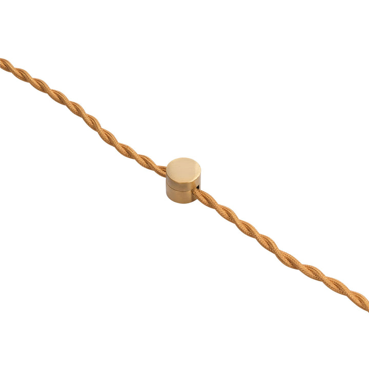 Brass-made ceiling lamp by Jarvis with turn-style switch -  N/A
