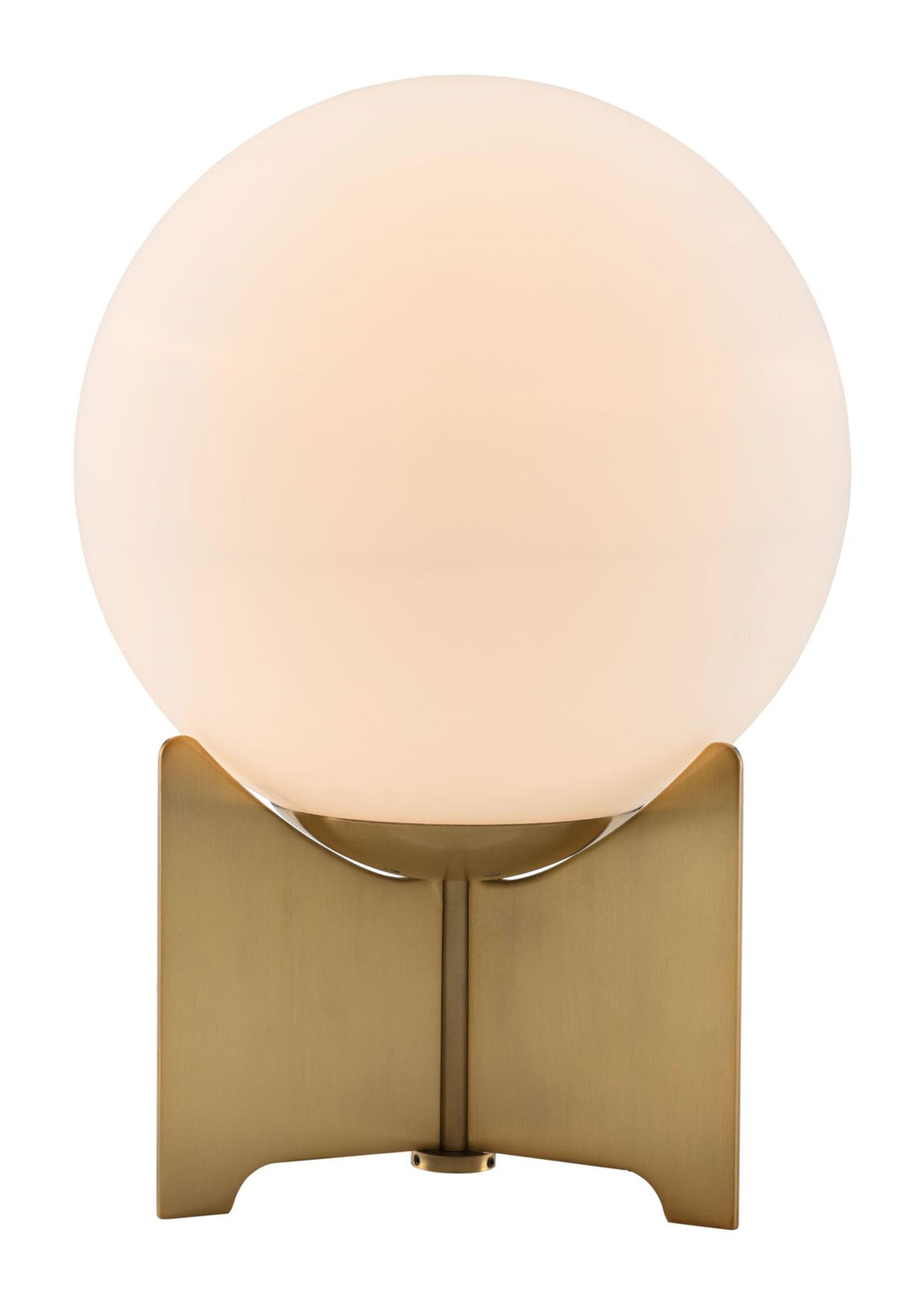 Stylish table light with brass detailing by Pearl -  N/A