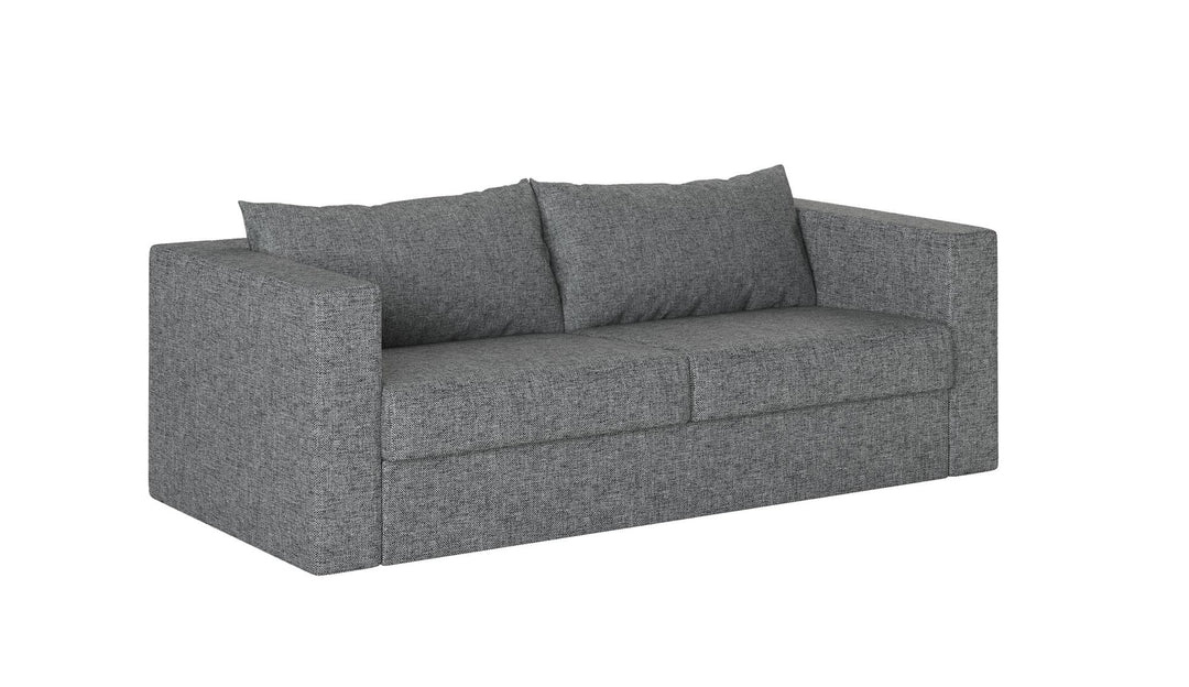 3-Seater Upholstered Sofa with HoneyComb Support Technology - Grey