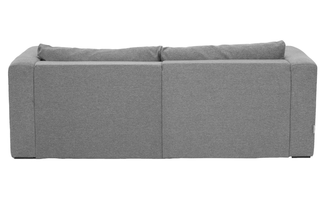 3-Seater Upholstered Sofa with HoneyComb Support Technology - Grey