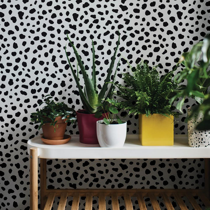 Scout Pepper Peel and Stick Wallpaper - Classic White
