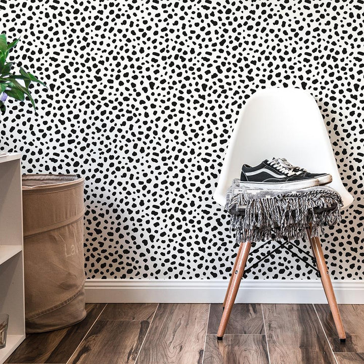 Scout Pepper Peel and Stick Wallpaper - Classic White