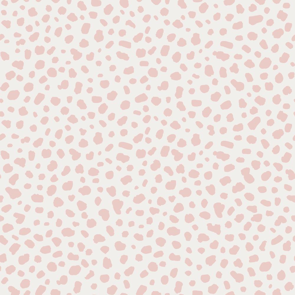 Scout Ballerina Pink Peel and Stick Wallpaper - Pure White