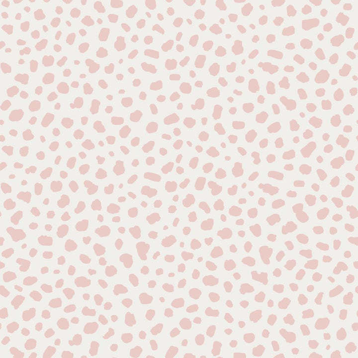 Scout Ballerina Pink Peel and Stick Wallpaper - Pure White