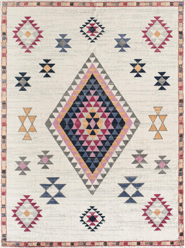 Sahara desert-themed rugs -  Ivory  -  8'0"x10'0"