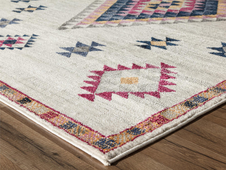 Neutral Sahara Moroccan style rugs -  Ivory  -  8'0"x10'0"