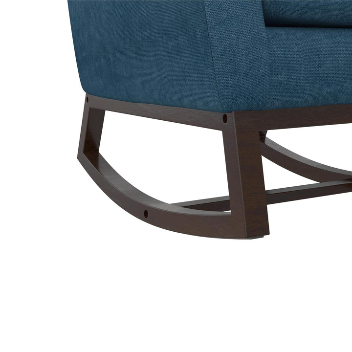 Sophie Mid-Century Rocker - Navy