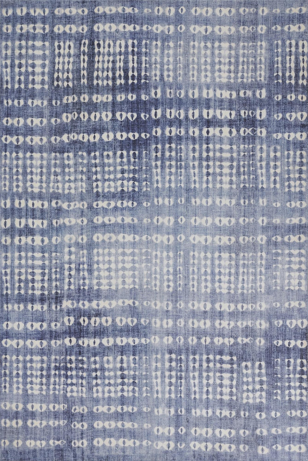 Bolt Cloud Blue Striped Pattern Rug - Blue - 5'x7'6"