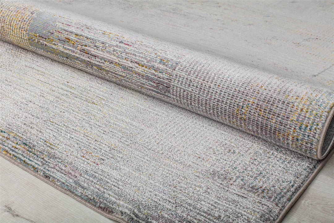 Melyna rug for contemporary living spaces -  Pewter  -  8'0"x10'0"