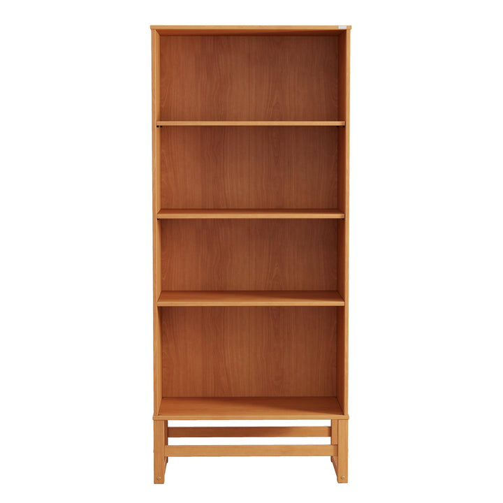 Talo 4 Shelf Bookcase with Open Storage - Natural