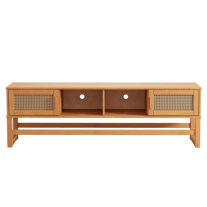 Talo Media Console TV Stand with Storage - Natural