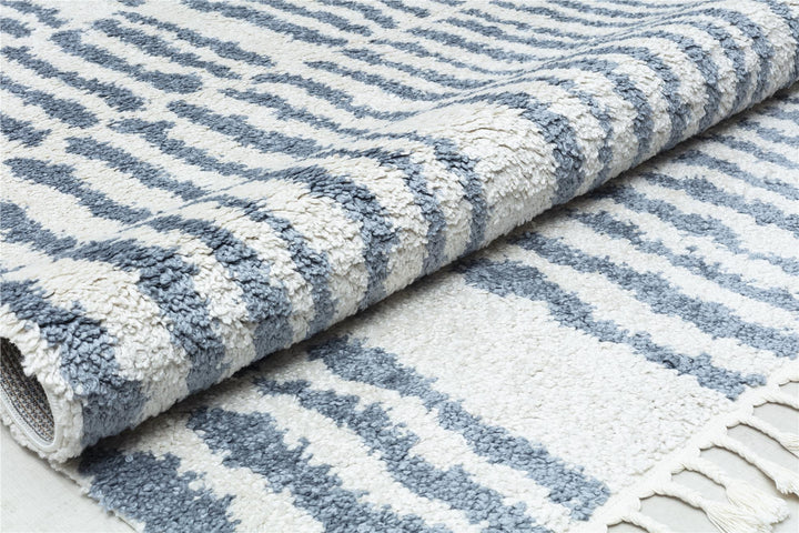 White rug for modern and chic interiors -  White  -  8'0"x10'0"