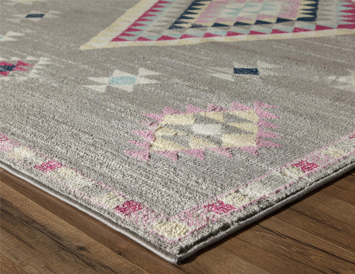 Elegant gray rug for stylish interiors -  Dark Gray  -  8'0"x10'0"