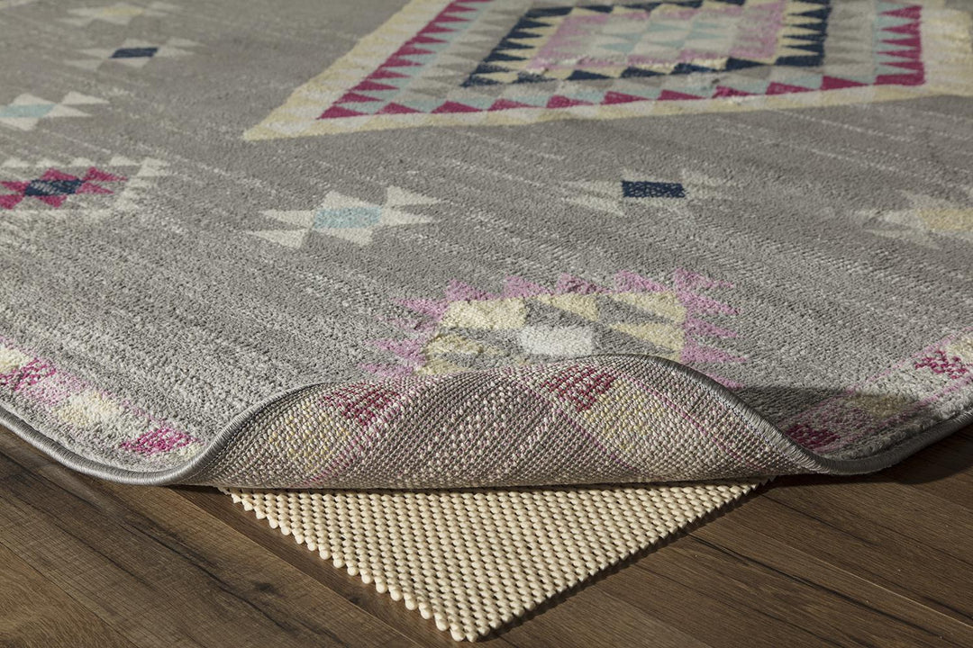 Soleil Sahara area rug for chic rooms -  Dark Gray  -  8'0"x10'0"