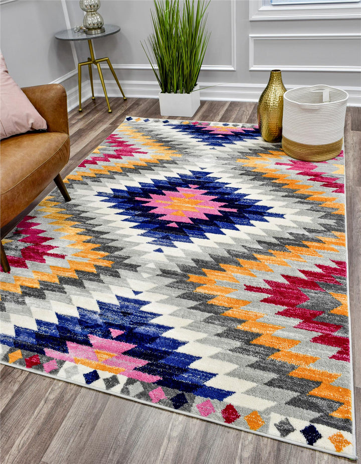 Premium gold tribal bedroom rugs -  Gold  -  5'3"x7'0"