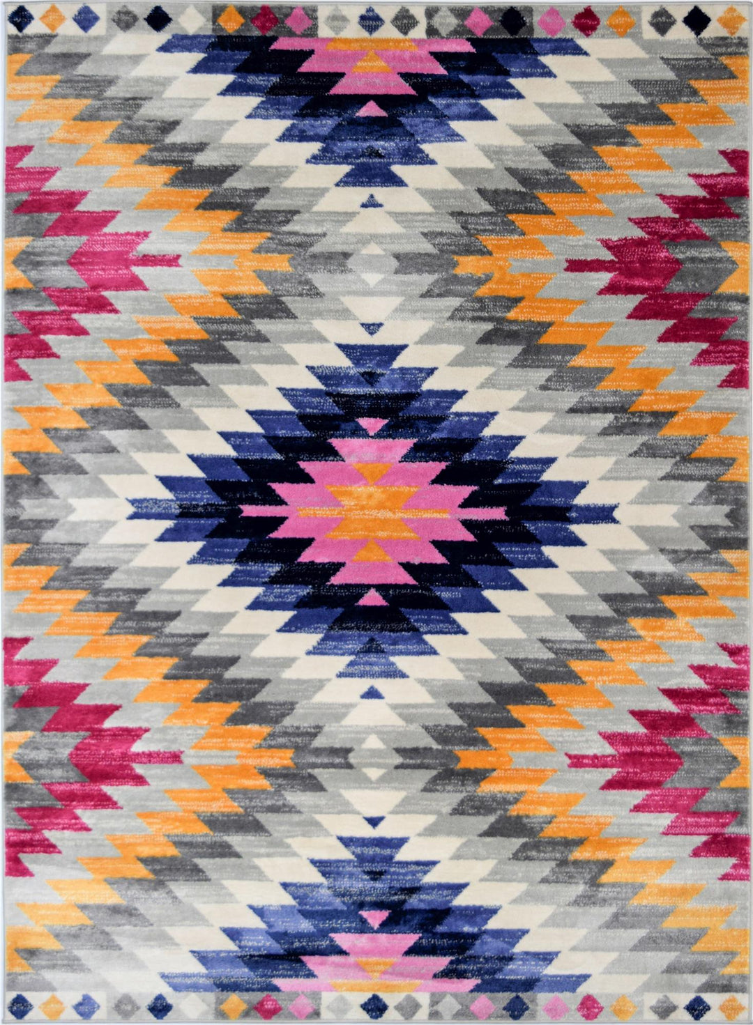 Soleil Tribal Gold Tribal Moroccan gold Area Rug  -  Gold  -  8'0"x10'0"