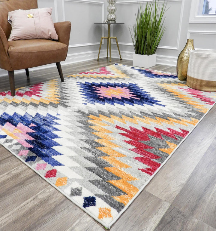 Gold Moroccan tribal area rug -  Gold  -  8'0"x10'0"