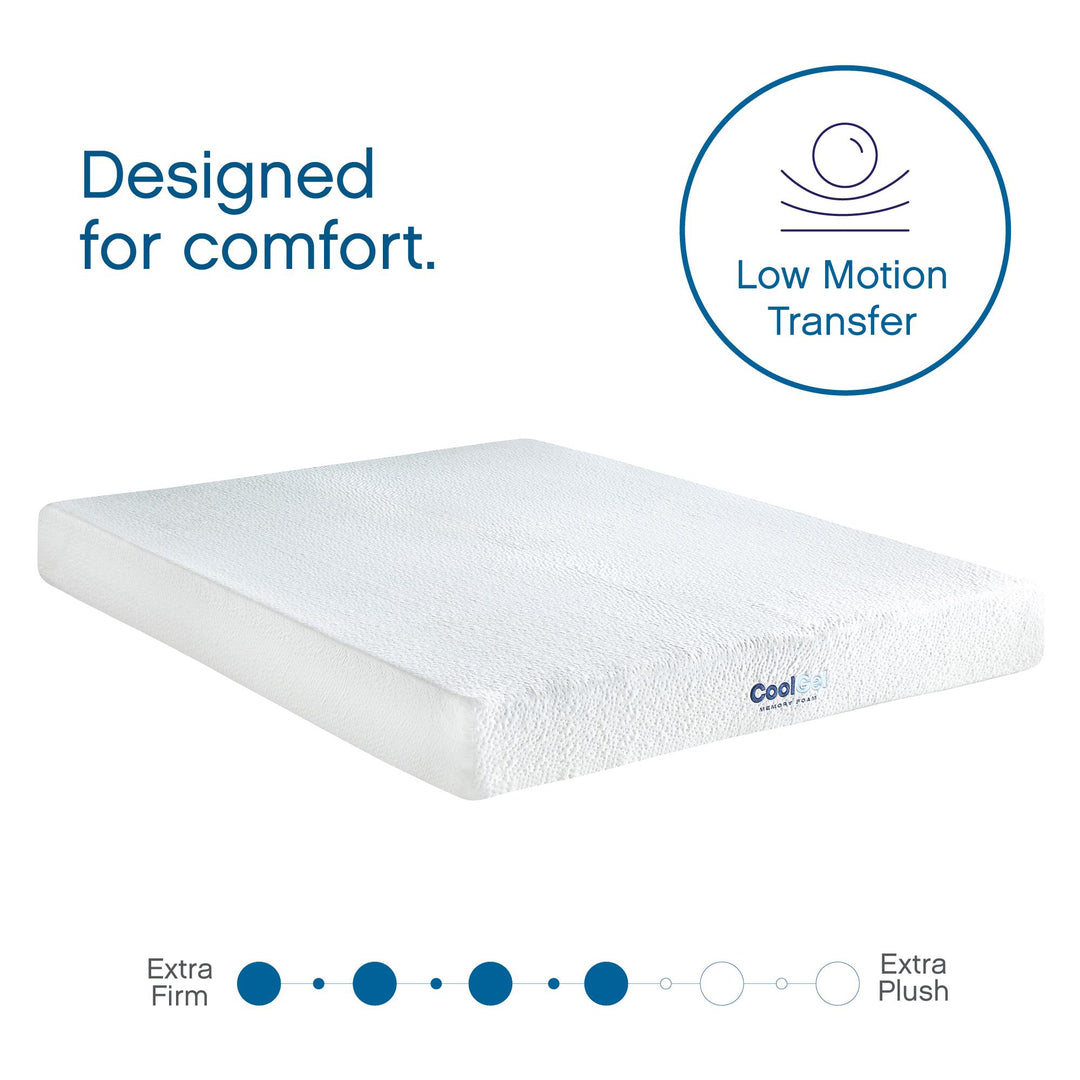8 Inch Cool Gel Memory Foam Mattress with CertiPUR US Certification - N/A - King