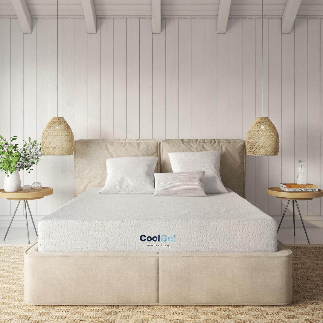 8 Inch Cool Gel Memory Foam Mattress with CertiPUR US Certification - N/A - King