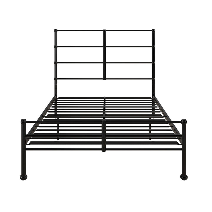 MacKenzie Adaptable Metal Platform Bed - Black - Full