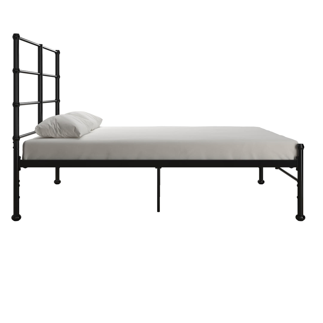 MacKenzie Adaptable Metal Platform Bed - Black - Full