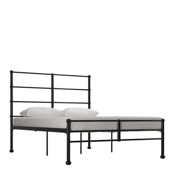 MacKenzie Adaptable Metal Platform Bed - Black - Full