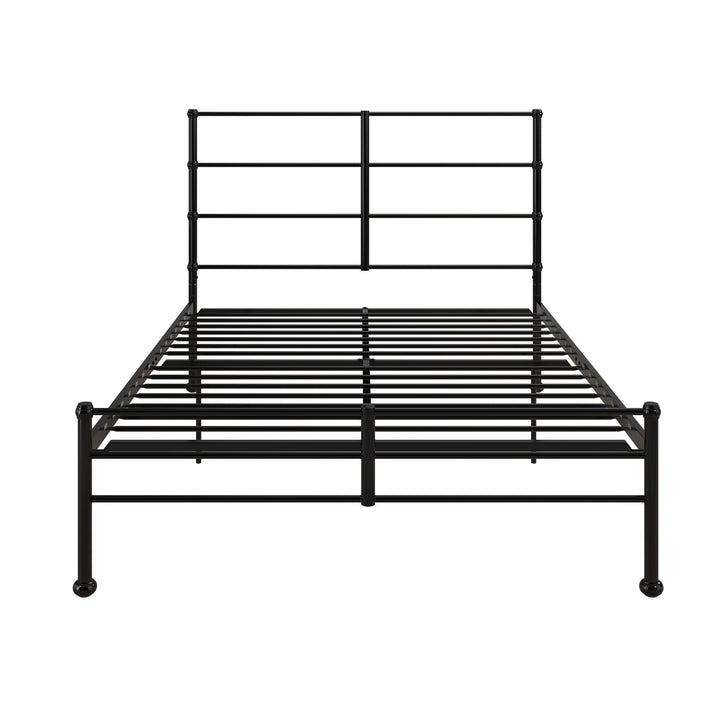 MacKenzie Adaptable Metal Platform Bed - Black - Queen