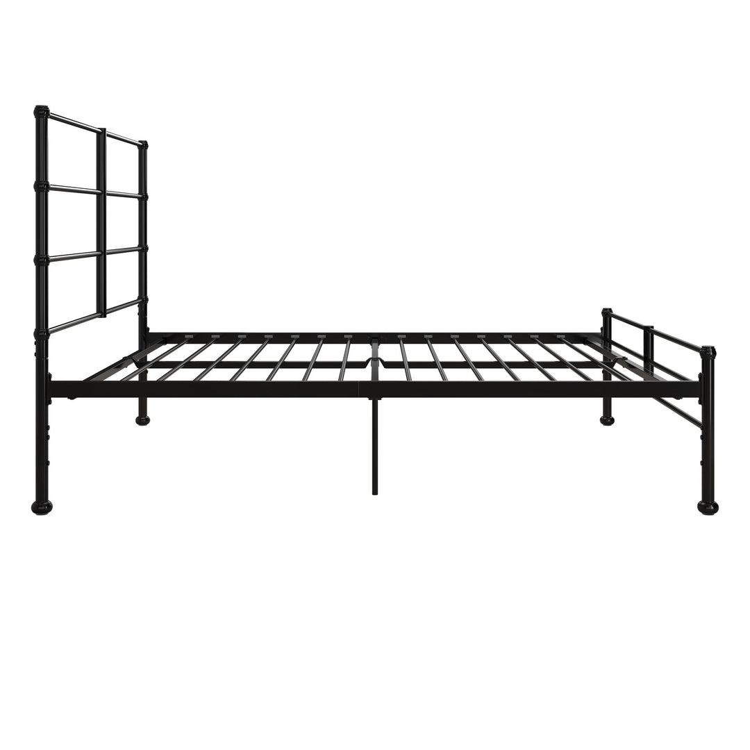 MacKenzie Adaptable Metal Platform Bed - Black - Queen